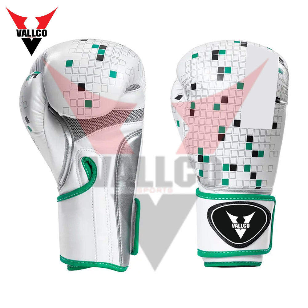Pu Leather Customized Logo Print Good Quality Fighting Training Unique Designs Boxing Gloves  - view 10