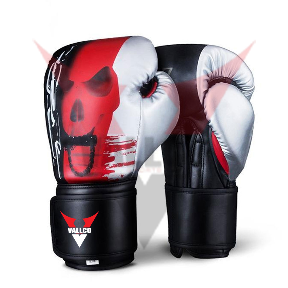 Cowhide Leather Punching Fighting Muay Thai Sparring Gloves For Heavy Workout Training Boxing Gloves - view 8