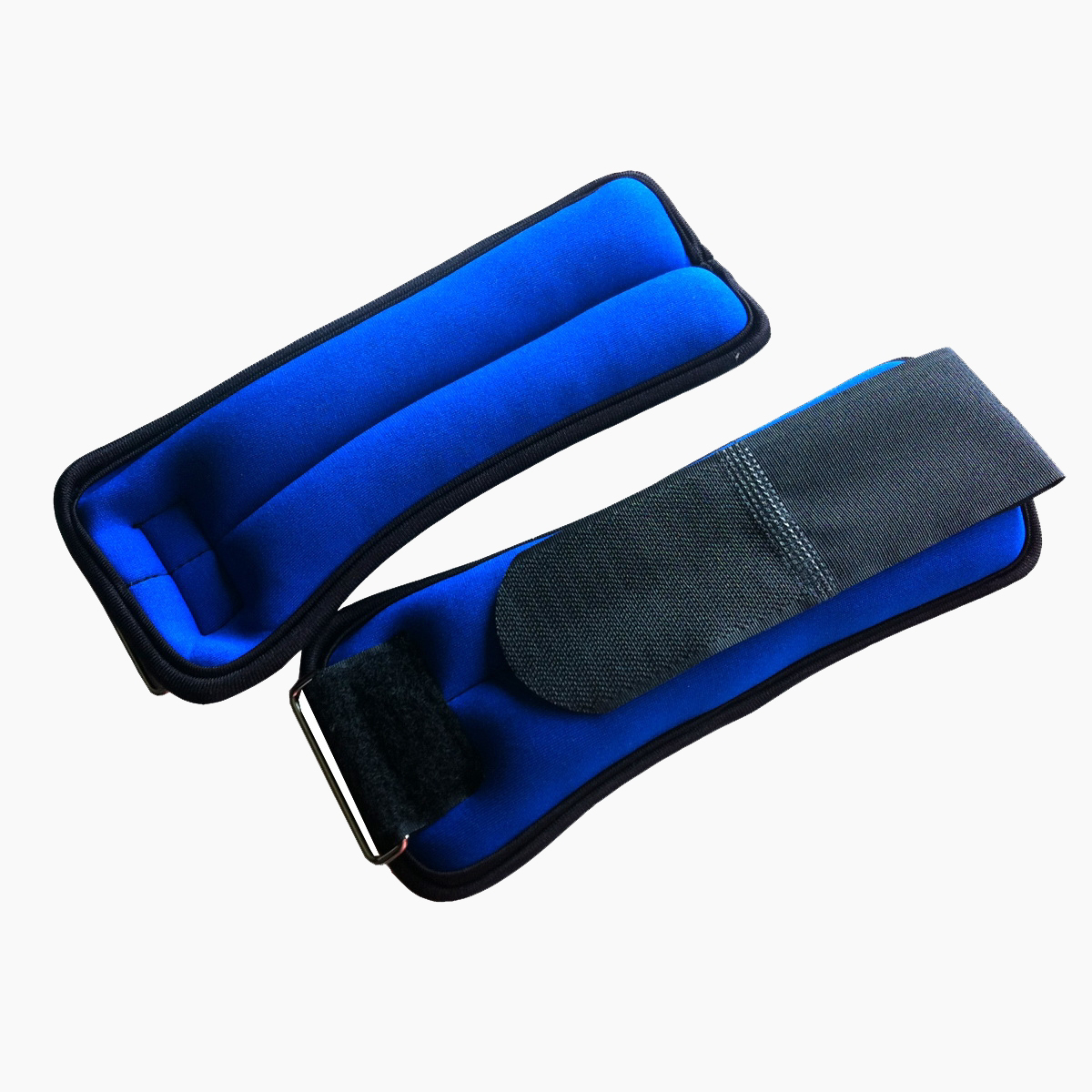 Wearable adjustable ankle/wrist weights for exercise and fitness training with customized logos - view 5