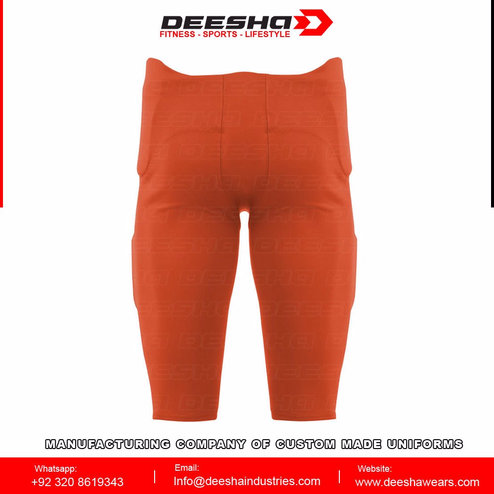 Custom Men Series Solid Integrated Football Pants 4