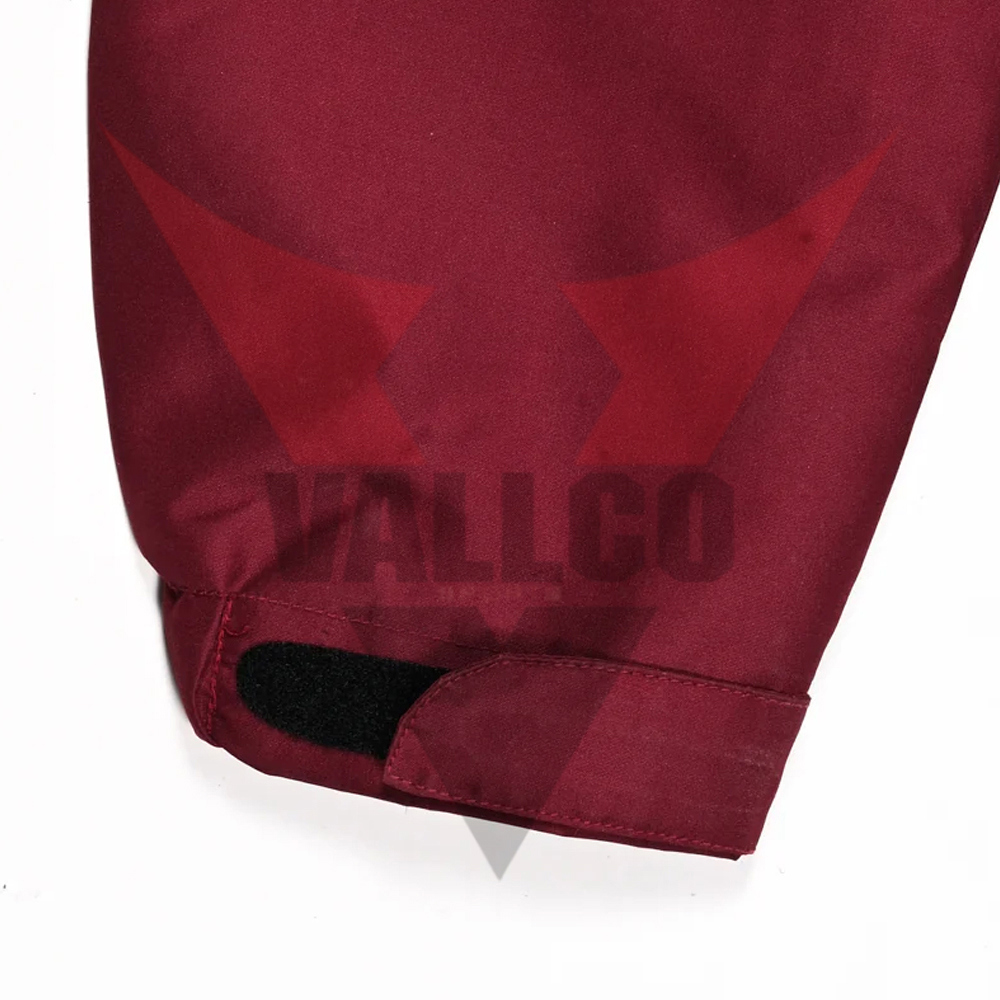 Premium Quality Mahroon Color With Hood Highland Product Men Outer Wear Windbreaker Jackets - view 7