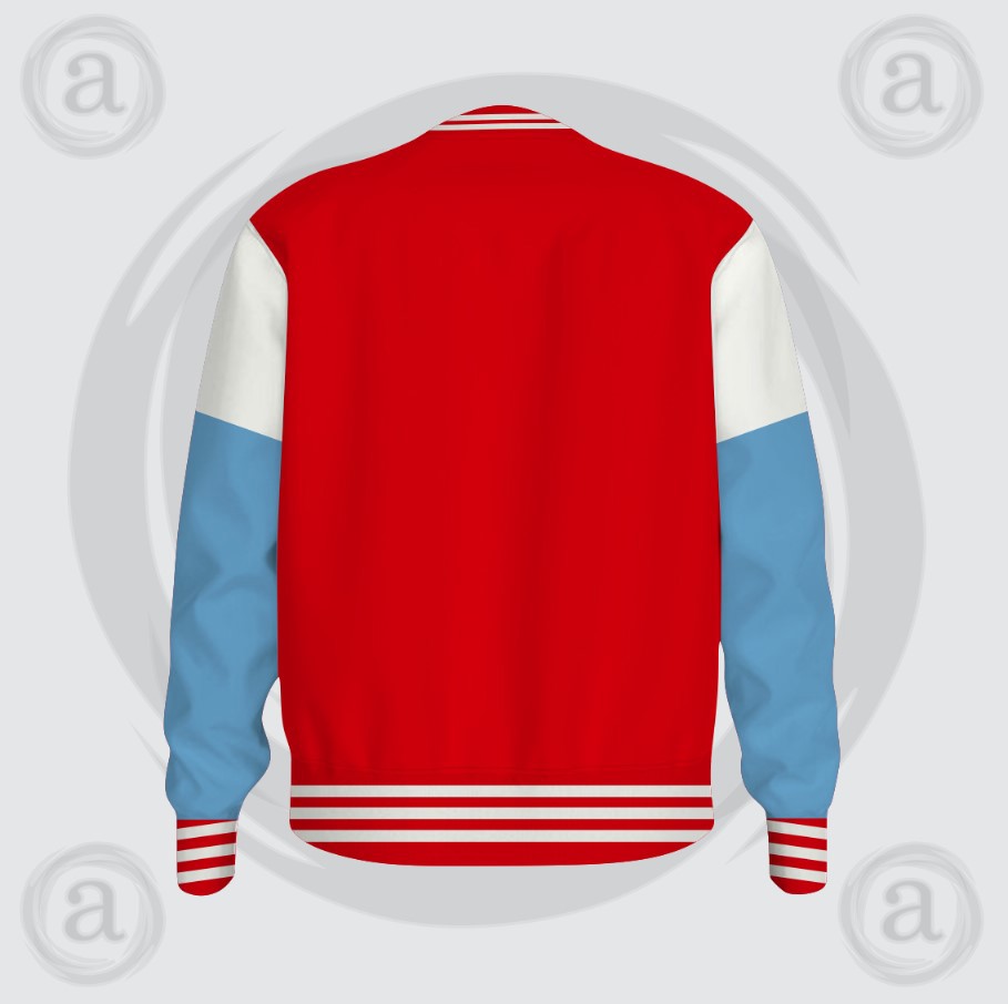 Varsity college Embroidered jackets blank custom logo plan letterman, baseball jacket for men women - view 14