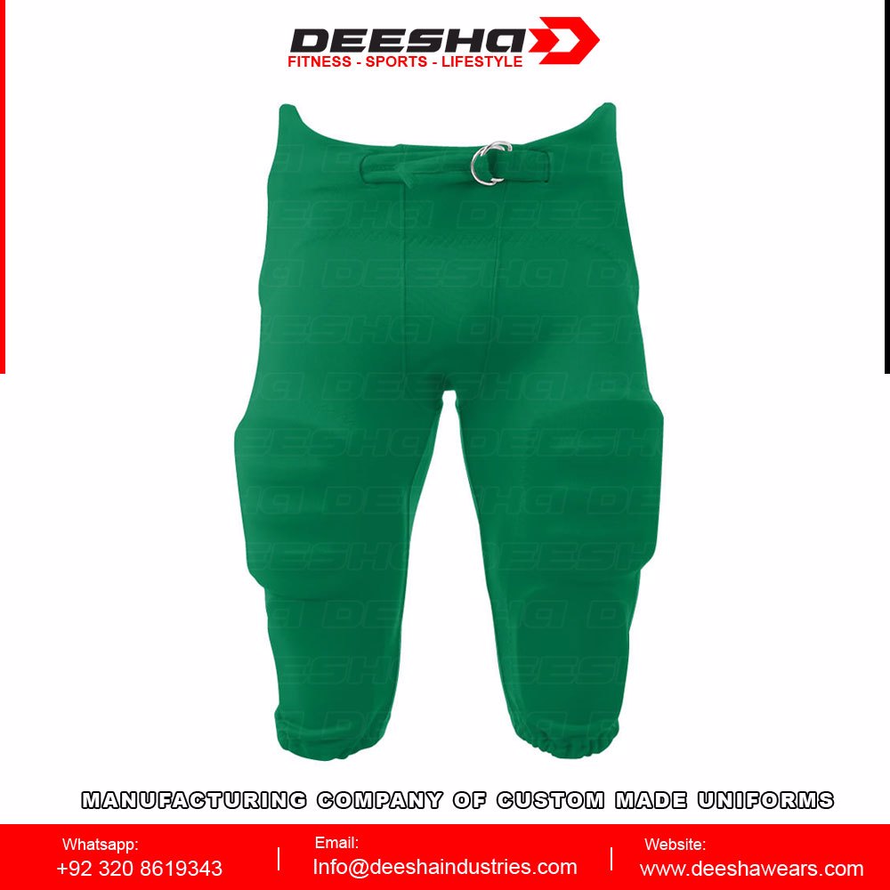 Custom Men Series Solid Integrated Football Pants 5