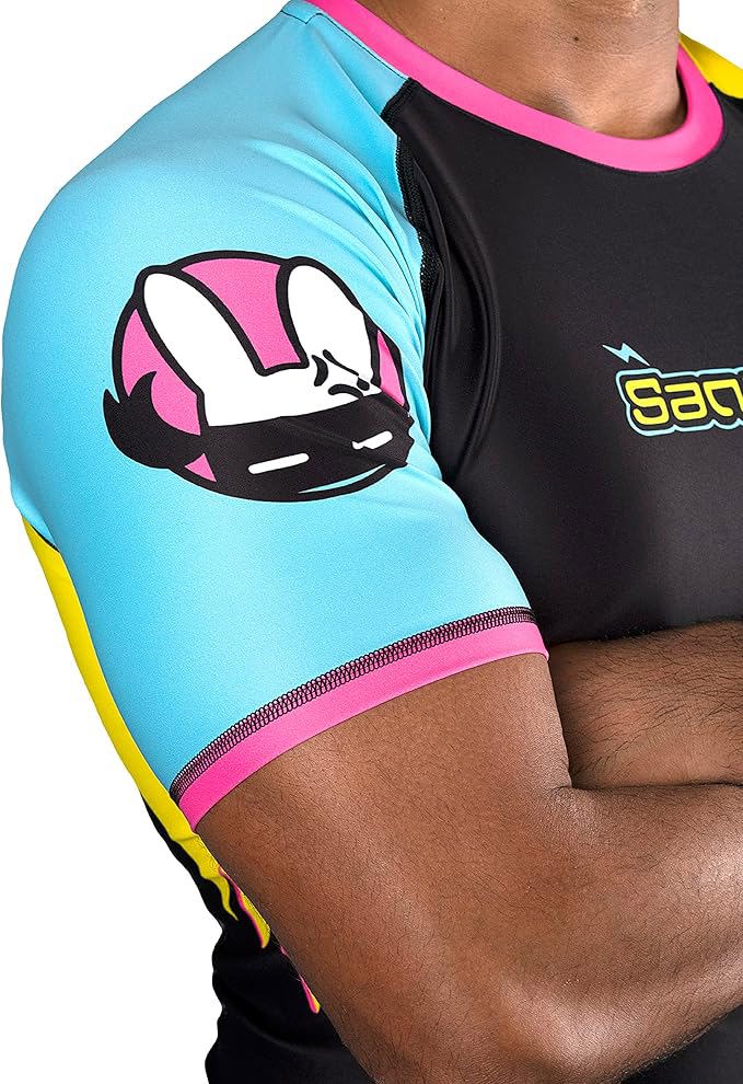 Ronin Short Sleeve Jiu Jitsu MMA Training BJJ Rash Guard - view 3