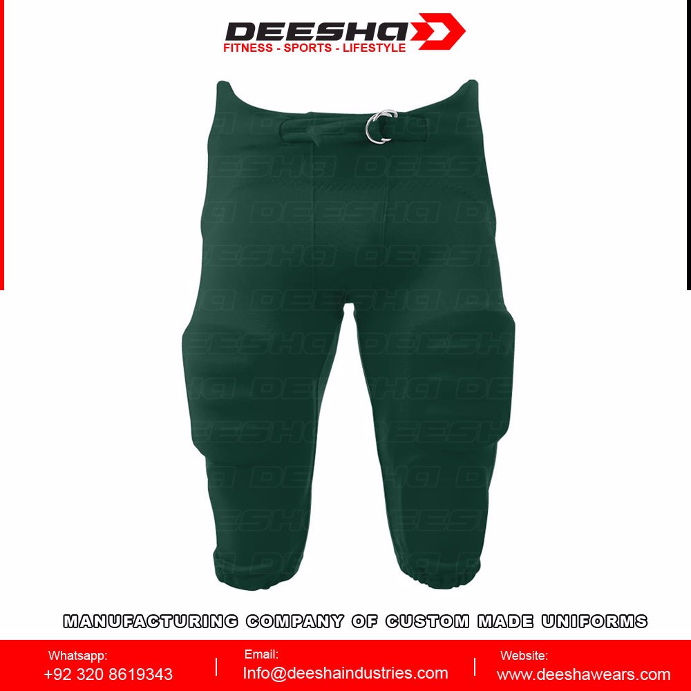 Custom Men Series Solid Integrated Football Pants 6 - view 2