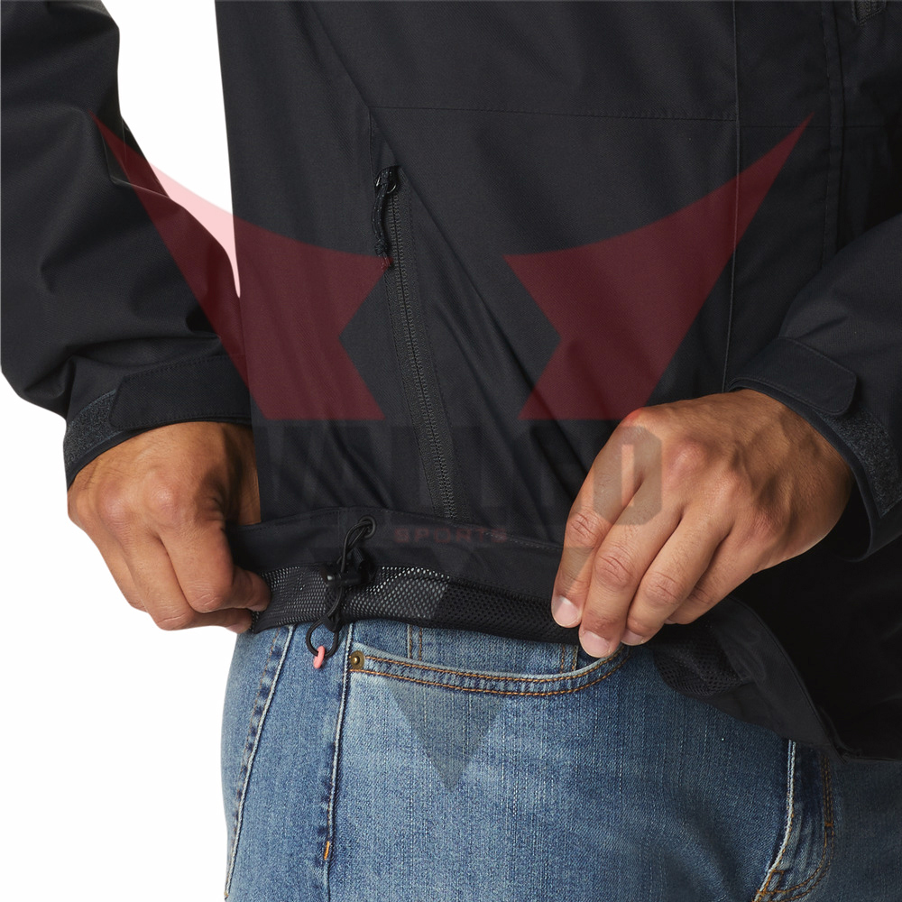 Black Color Highest Quality New Arrival Style Outer Wear Men Windbreaker Jackets - view 14