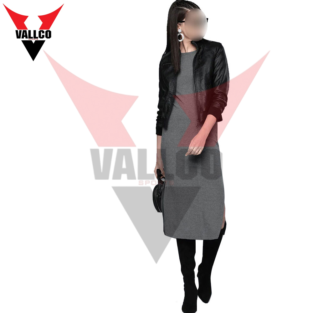 Black Color Breathable Soft Fabric Unique Design Women Fashion Wear Latest Style Leather Jackets - view 3