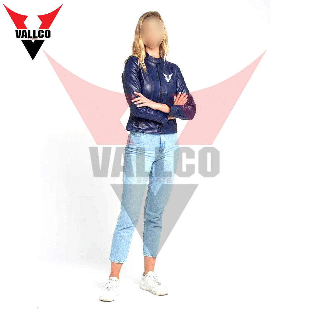 Long Sleeve Fashion Wear Slim Fit New Arrival Youth Wear Best Style Women Fashion Leather Jackets - view 8
