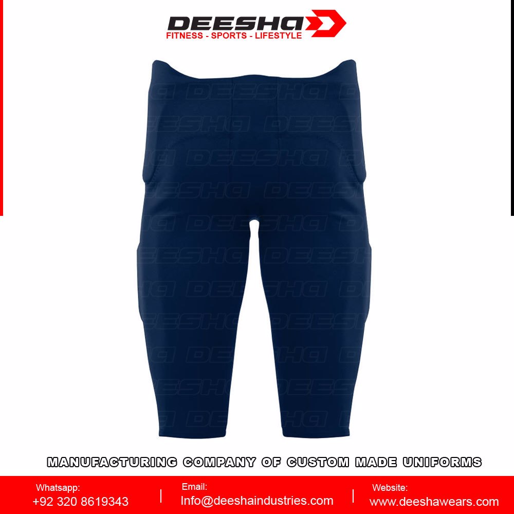 Custom Men Series Solid Integrated Football Pants 8