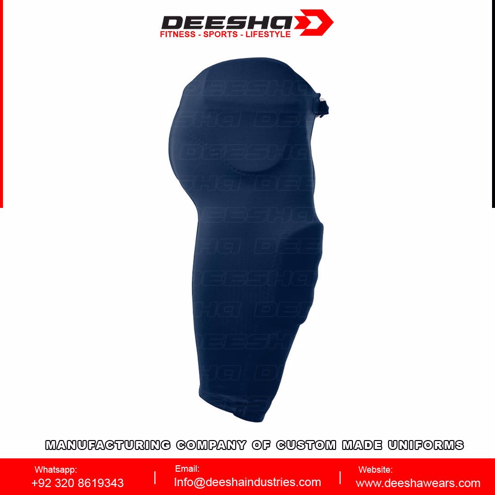 Custom Men Series Solid Integrated Football Pants 8 - view 3