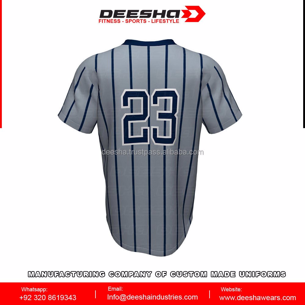 Baseball V Neck Warriors Jersey - view 8
