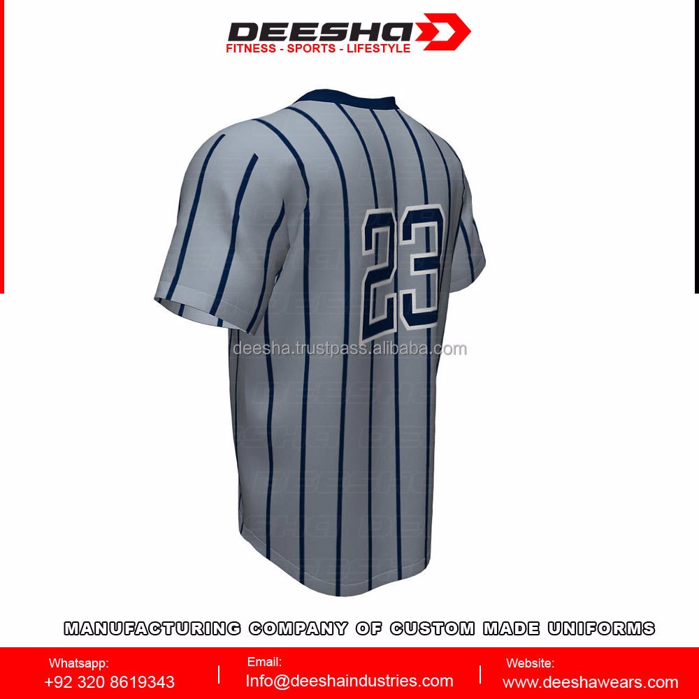 Baseball V Neck Warriors Jersey - view 9