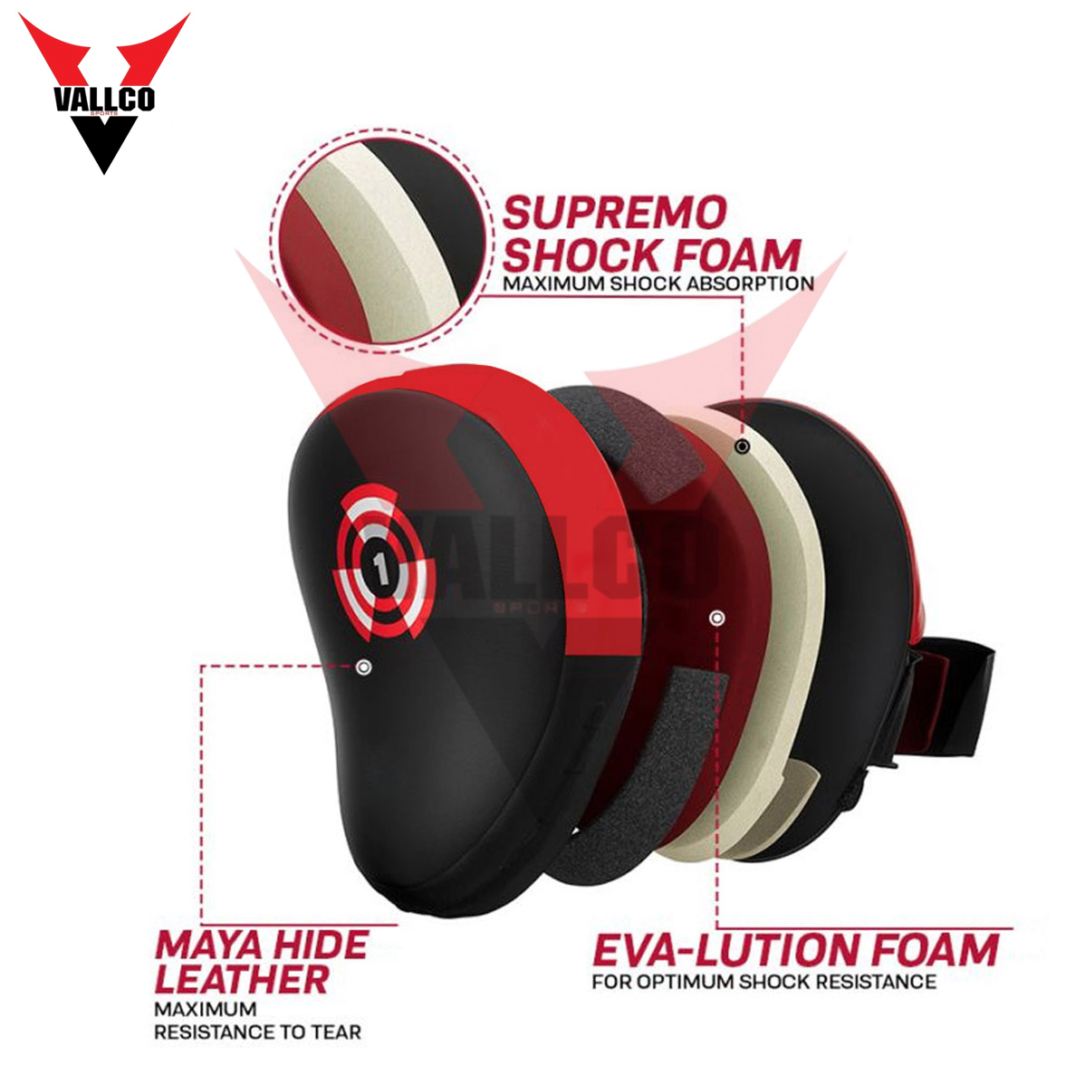 Wholesale Rate Body Building Customized Logo Premium Quality New Arrival OEM Service Focus Pad - view 14