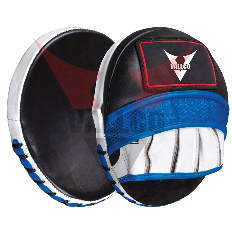 Black And White Color Customized Logo Print New Arrival Good Selling Boxing Focus Pads 