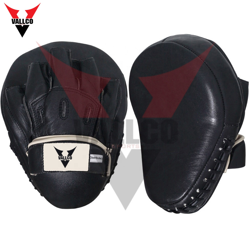 Black And White Color Customized Logo Print New Arrival Good Selling Boxing Focus Pads  - view 12