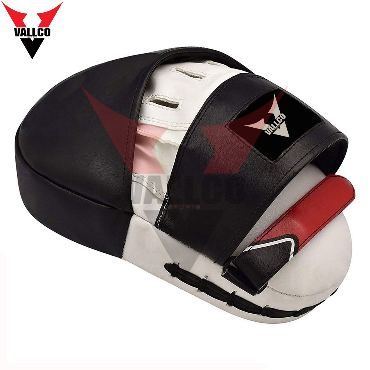 Full Black Color Good Selling Hand Made Best Soft Fabric Boxing Focus Pads - view 9