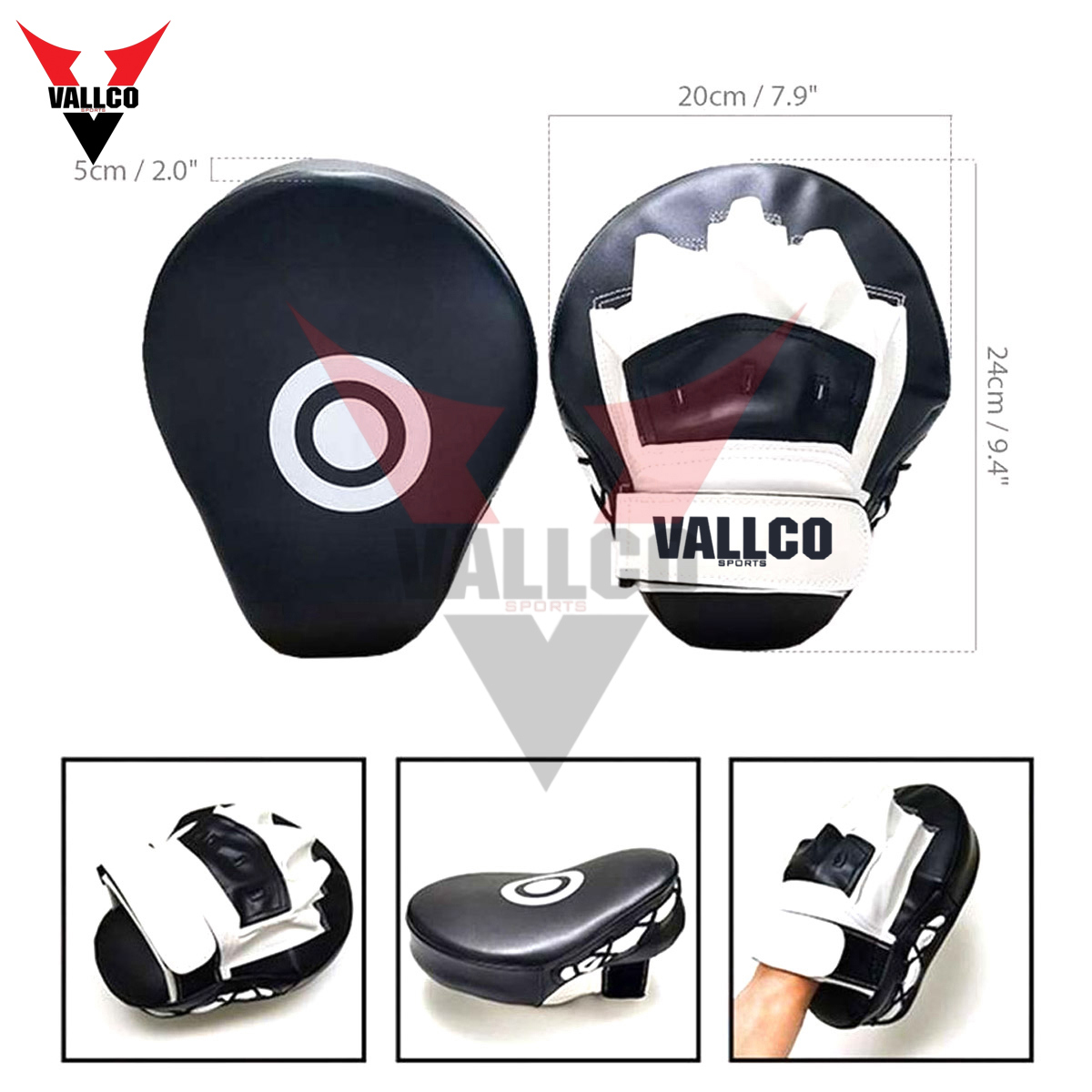 Wholesale Rate Premium Quality Comfortable Good Selling Men Boxing Focus Pads  - view 7