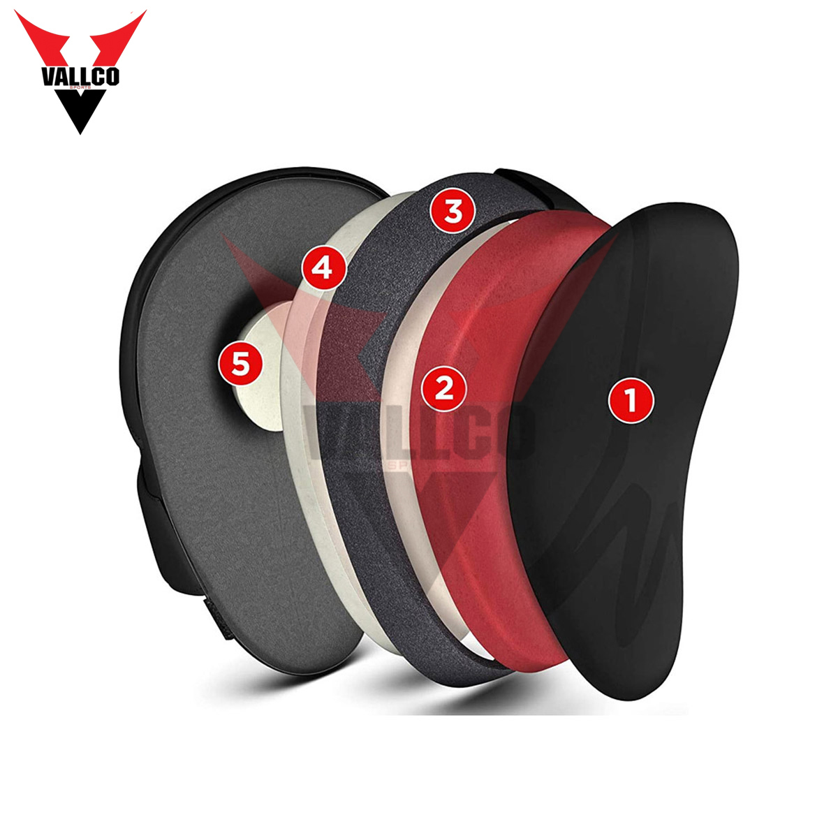 PU Leather Material Black And White Color Customized Logo Print New Arrival Good Selling Focus Pad - view 2