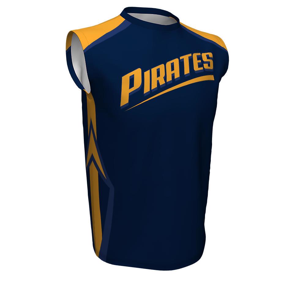 Baseball Jersey Crew Neck Sleeveless Pirates - view 5