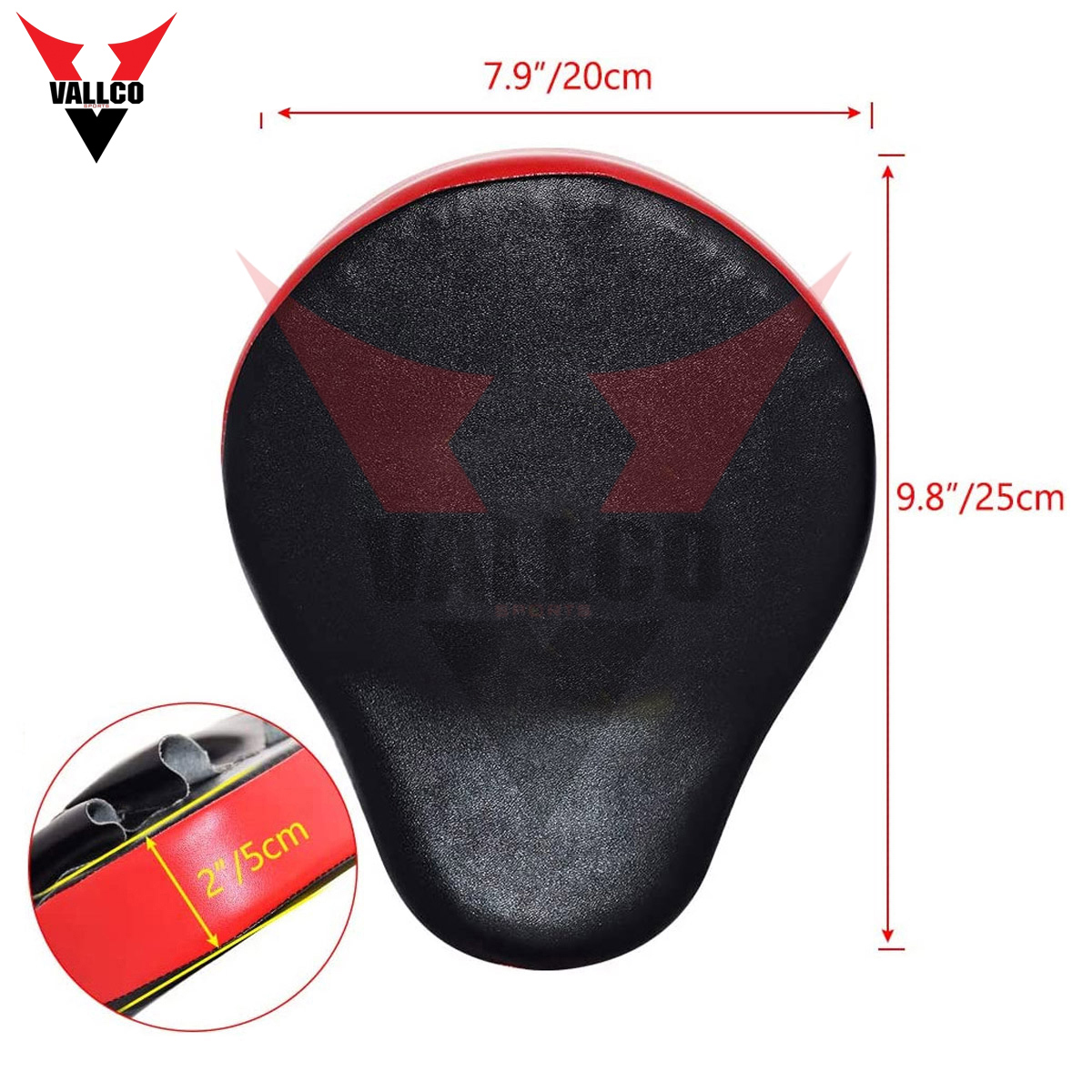 2024 Curved Shape Newest Style Top Quality Durable Training Punching Custom Best Material Focus Pad - view 2