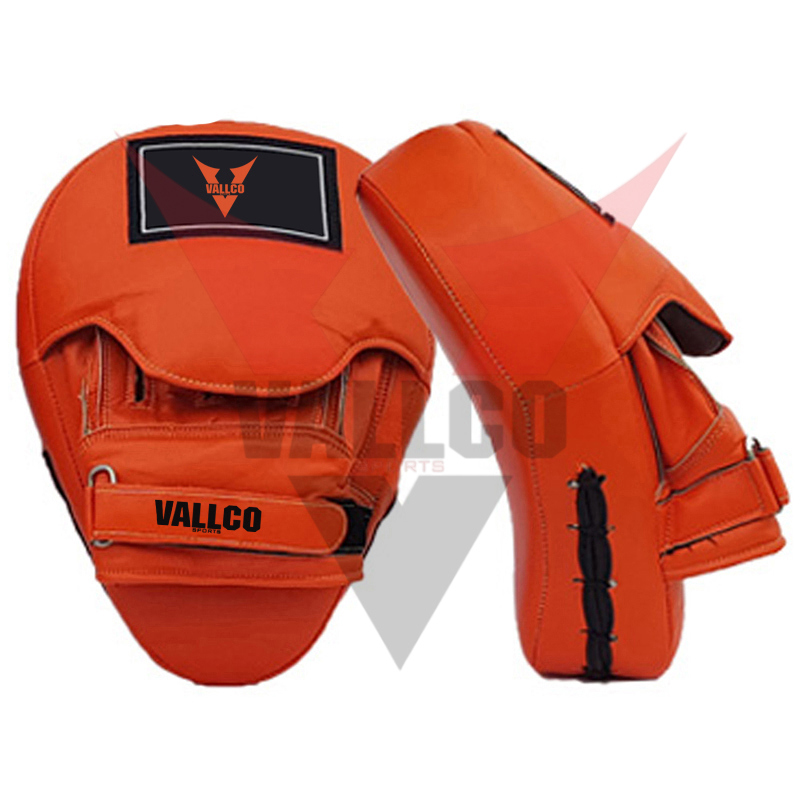 Body Building Use Hand Protection In Qrange Color Good Selling Hand Made Best Soft Fabric Focus Pad - view 4