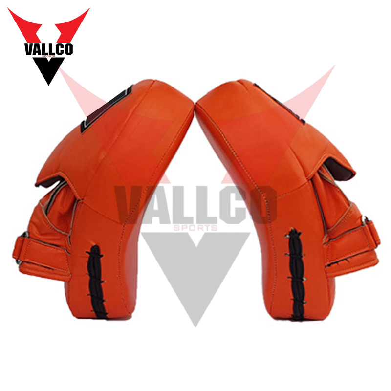 Body Building Use Hand Protection In Qrange Color Good Selling Hand Made Best Soft Fabric Focus Pad - view 5