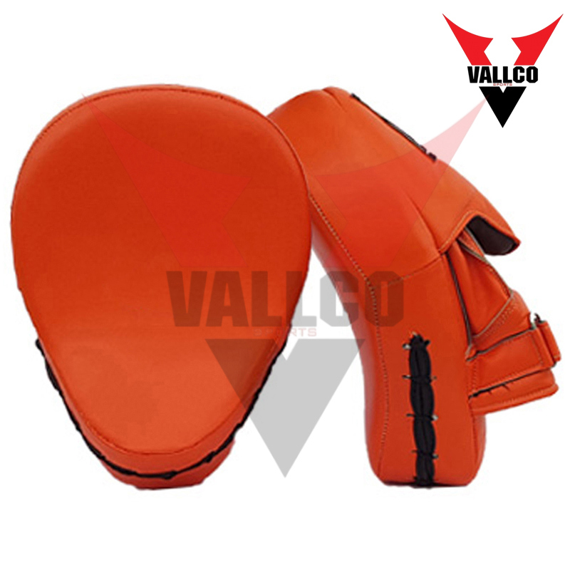 Body Building Use Hand Protection In Qrange Color Good Selling Hand Made Best Soft Fabric Focus Pad - view 11