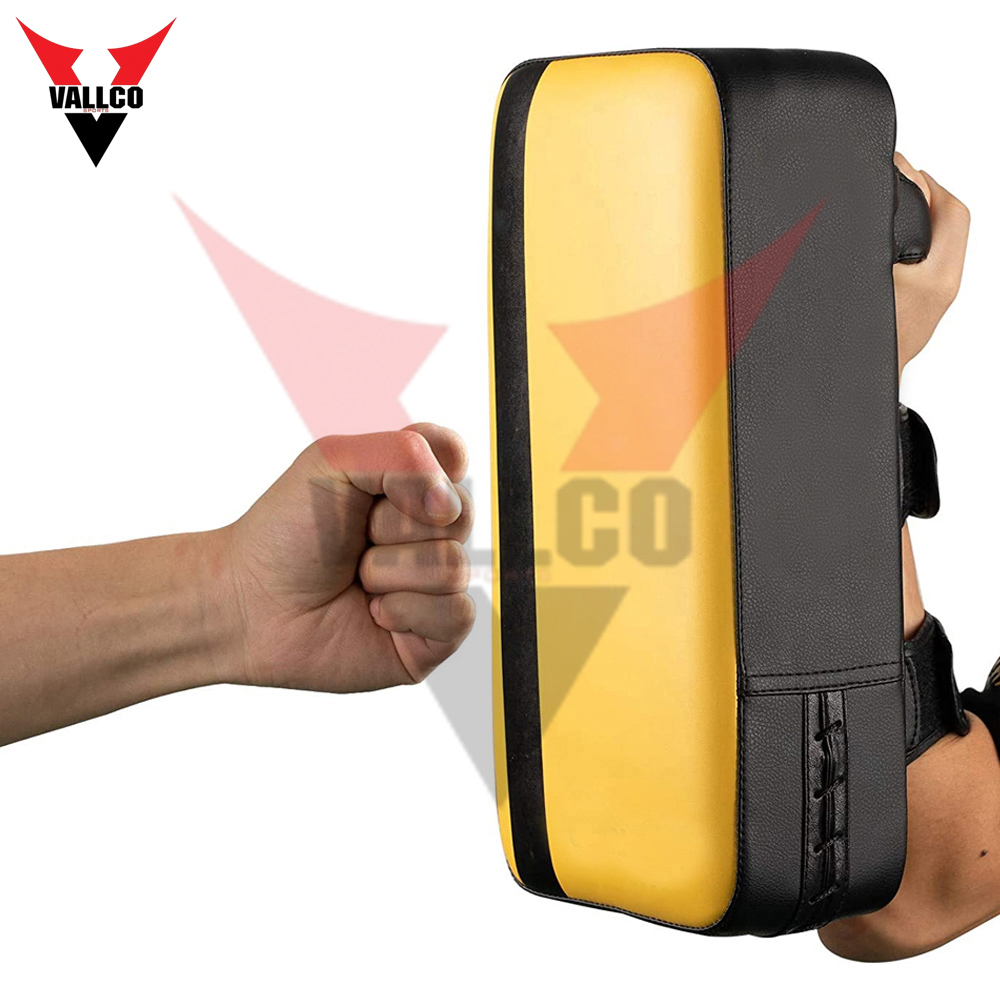 Black And Golden Color Wholesale Rate Best Soft Fabric Good Selling Make Your Own Boxing Kick Shield - view 4