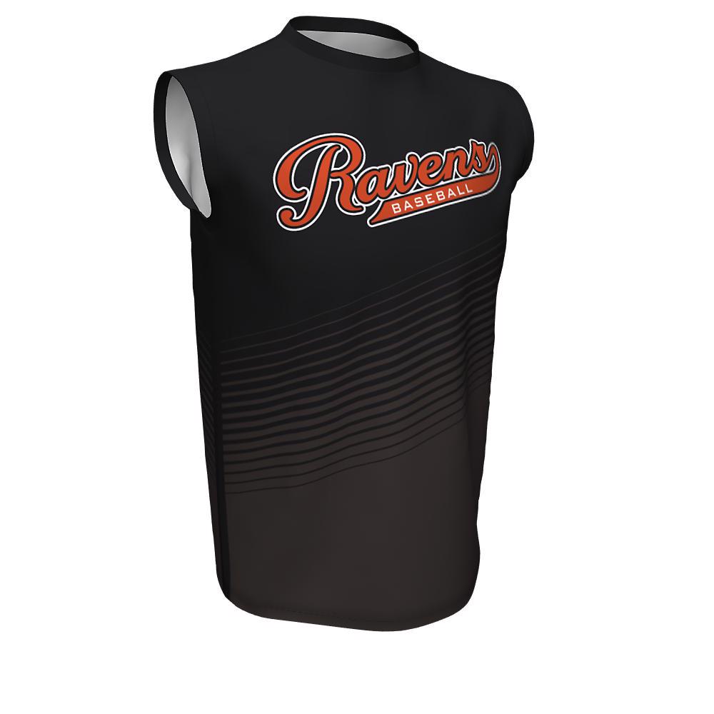 Baseball Jersey Crew Neck Sleeveless Ravens