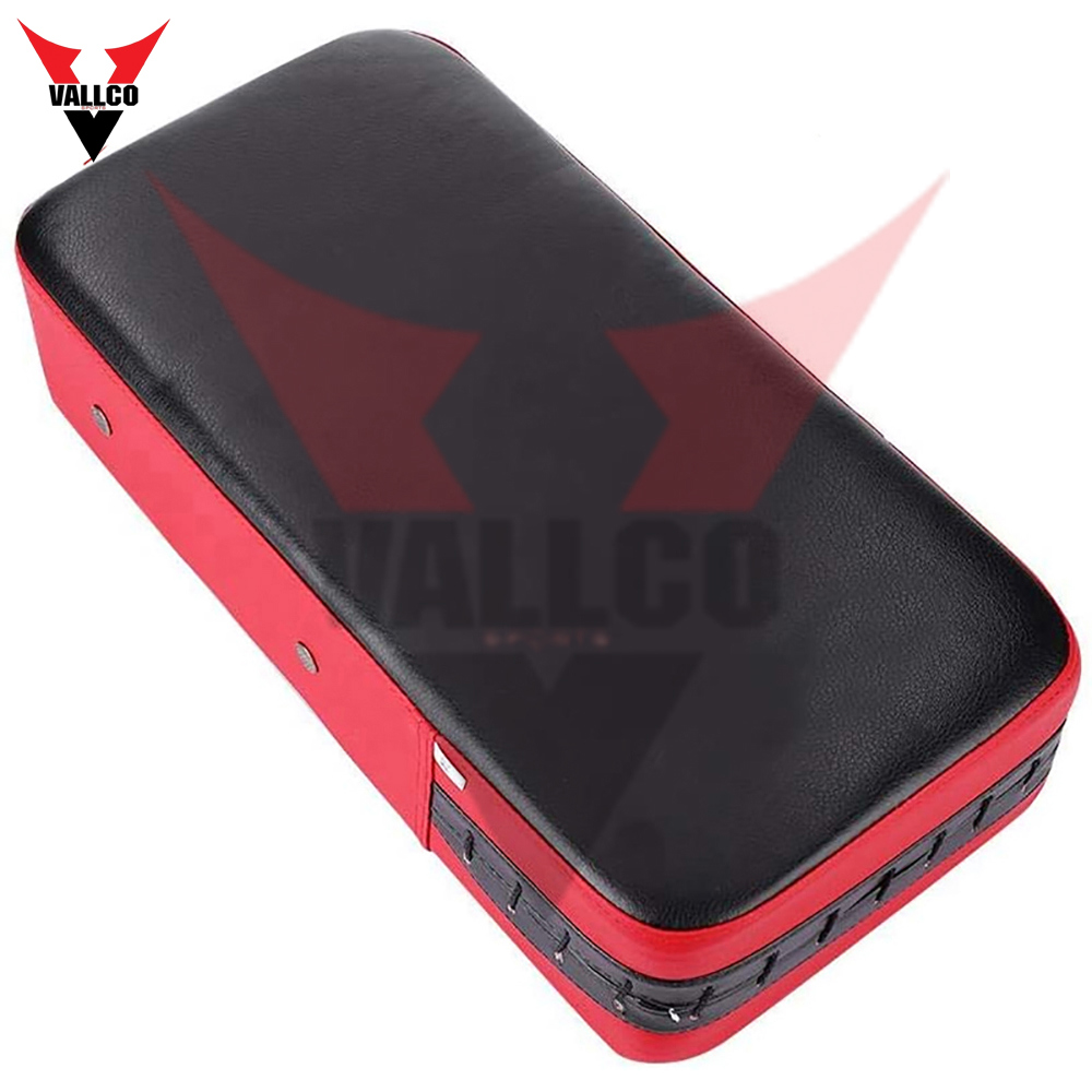 Red And Black Color Good Selling With Own Logo Print Adjustable Soft Touch Fabric Boxing Kick Shield - view 3