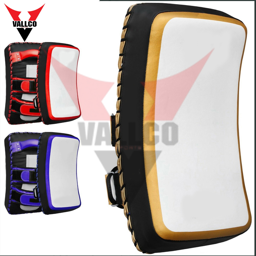 Custom Contrast Color Highland Quality Best Supplier Unique Product PU Leather Boxing Kick Shield - view 8