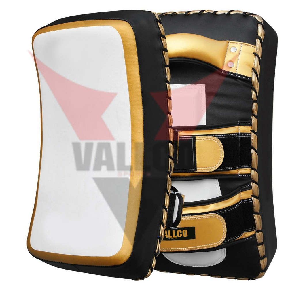 Custom Contrast Color Highland Quality Best Supplier Unique Product PU Leather Boxing Kick Shield - view 9