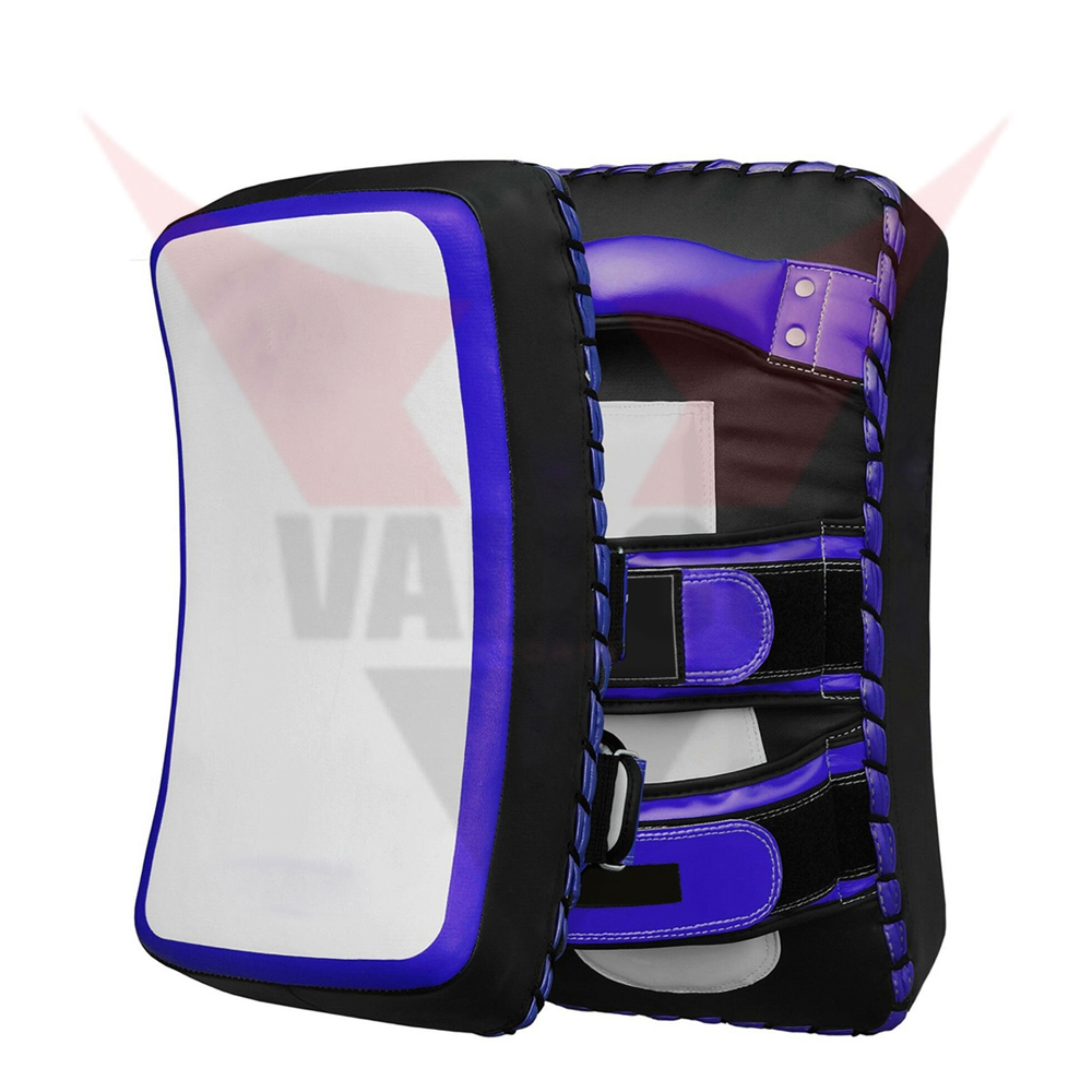 Custom Contrast Color Highland Quality Best Supplier Unique Product PU Leather Boxing Kick Shield - view 15