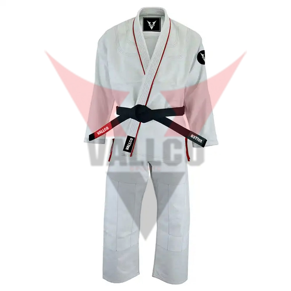High Quality Cotton Polyester Karate Uniform Training Mid Weight Karate Uniform For Kids & Adults