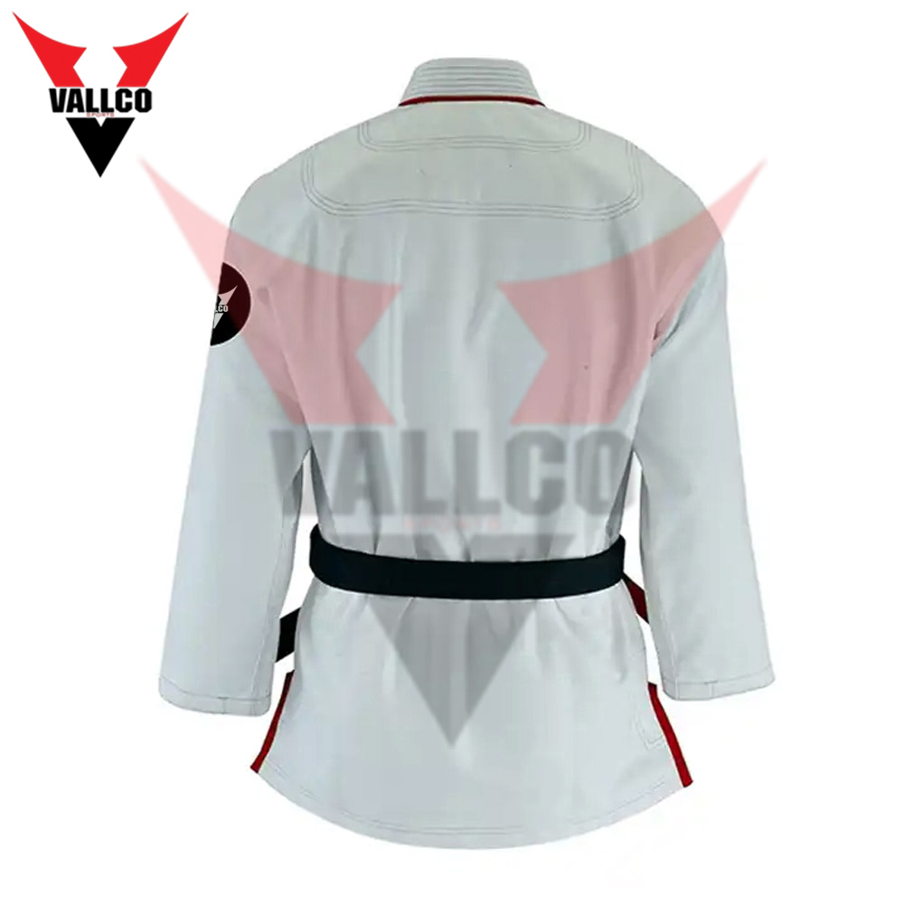 High Quality Cotton Polyester Karate Uniform Training Mid Weight Karate Uniform For Kids & Adults - view 3