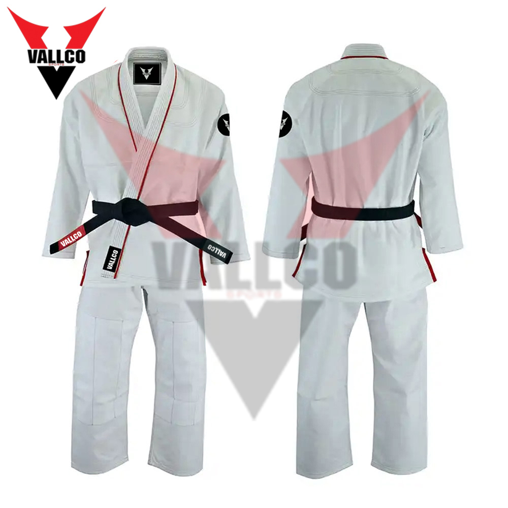 High Quality Cotton Polyester Karate Uniform Training Mid Weight Karate Uniform For Kids & Adults - view 5