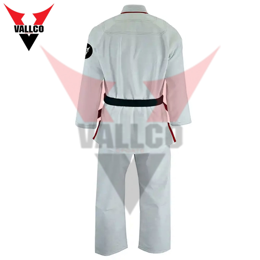 High Quality Cotton Polyester Karate Uniform Training Mid Weight Karate Uniform For Kids & Adults - view 8