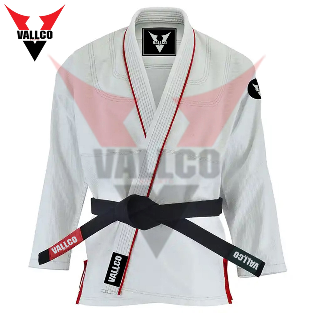 High Quality Cotton Polyester Karate Uniform Training Mid Weight Karate Uniform For Kids & Adults - view 9