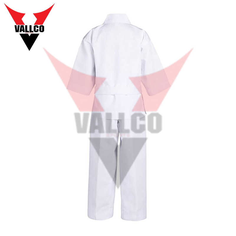 White And Black Contrast Durable Breathable Comfortable  New Style Martial Arts Karate Suit  - view 3