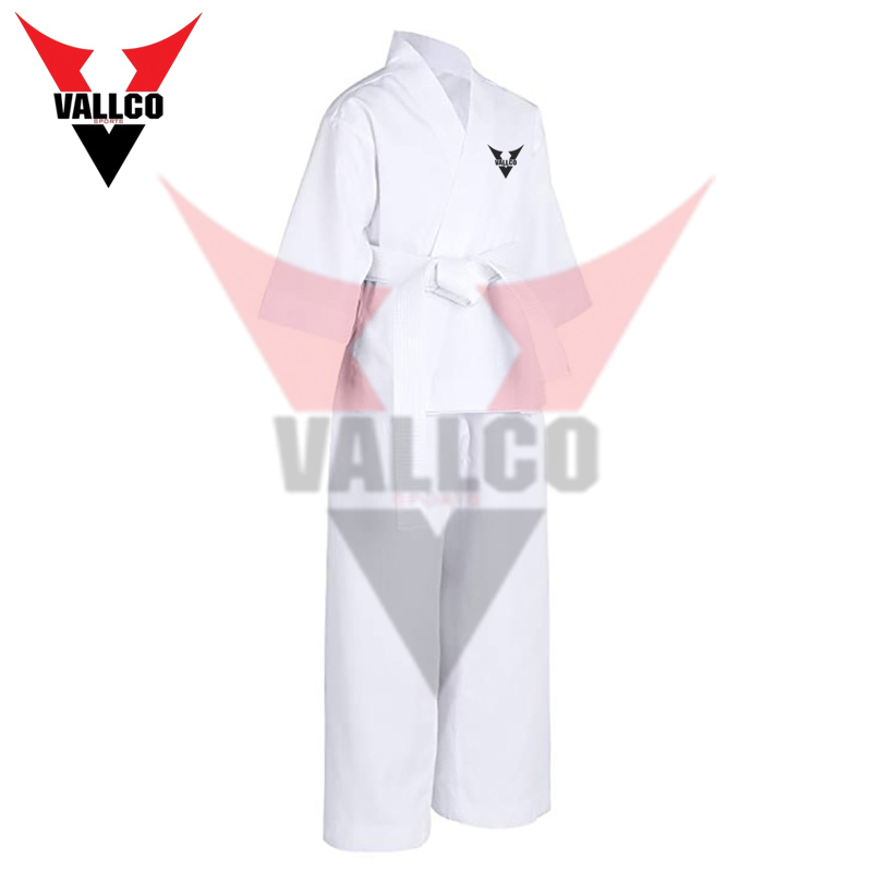 White And Black Contrast Durable Breathable Comfortable  New Style Martial Arts Karate Suit  - view 5