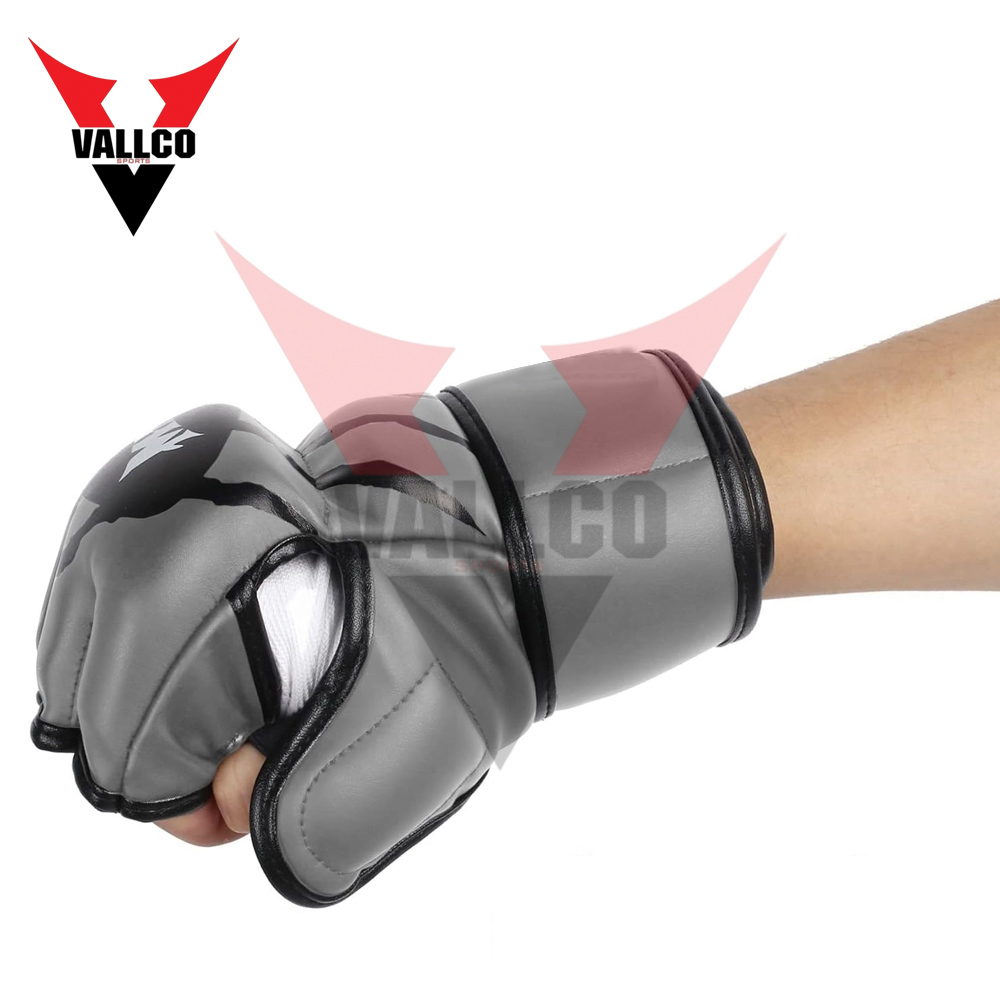 MMA Leather Padding  Ankle Joint Protection Finger Less For Training Kickboxing Muay Thai Boxing - view 7