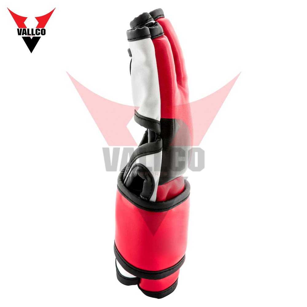 Good Supplier Highland Quality Make Your Own Red White Color MMA Training Gloves - view 2