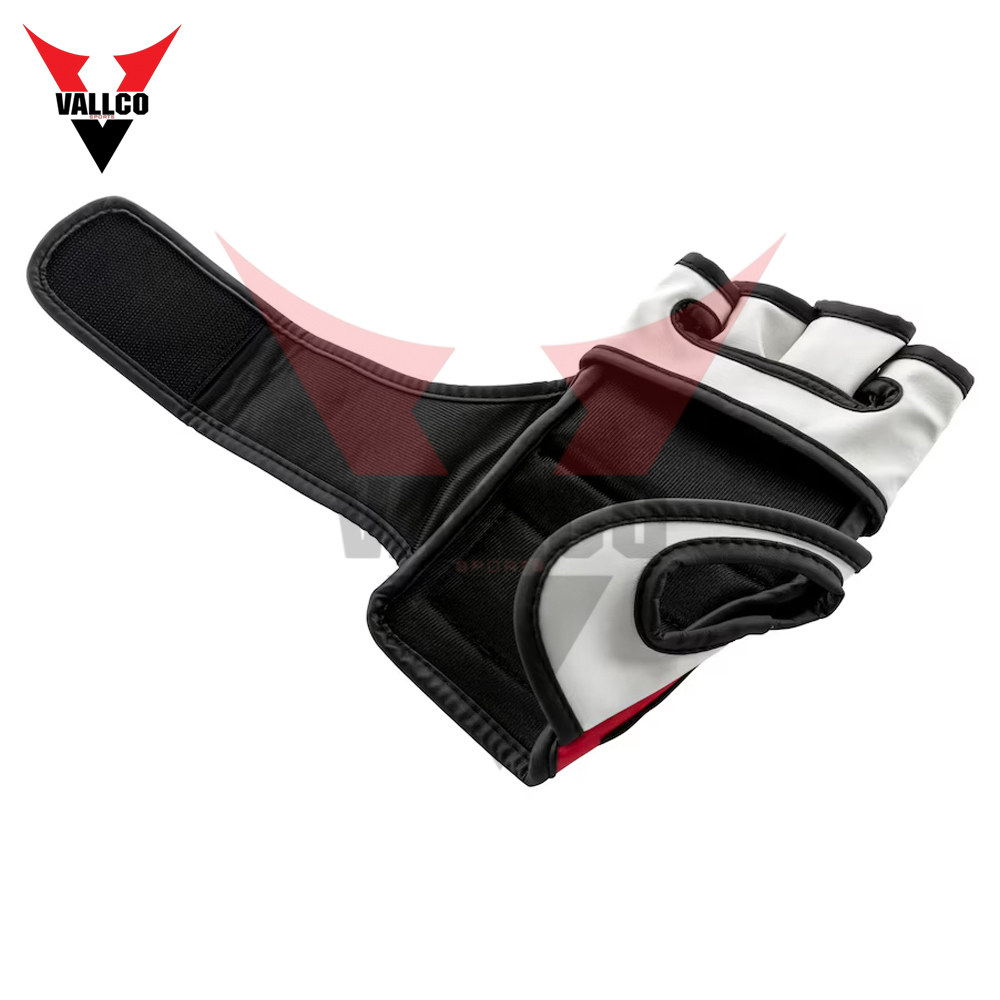 Good Supplier Highland Quality Make Your Own Red White Color MMA Training Gloves - view 3