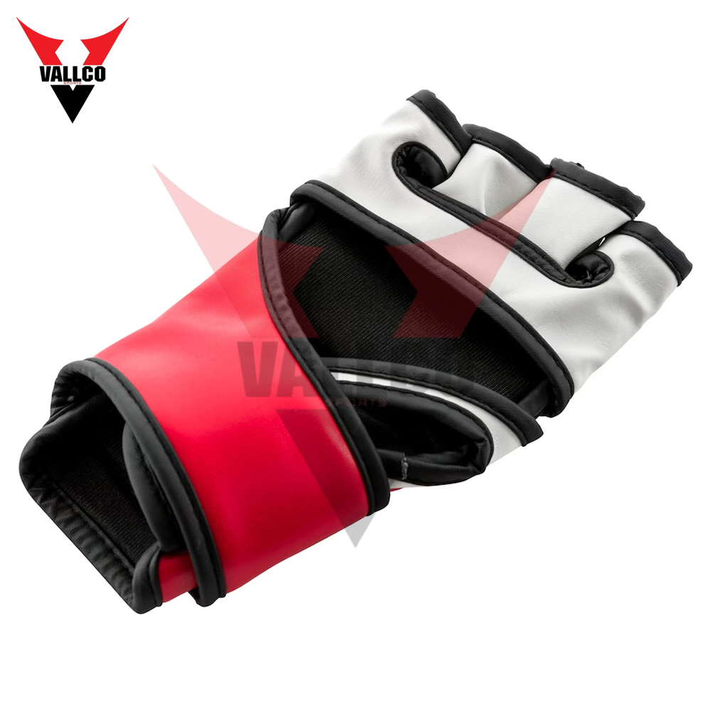 Good Supplier Highland Quality Make Your Own Red White Color MMA Training Gloves - view 5