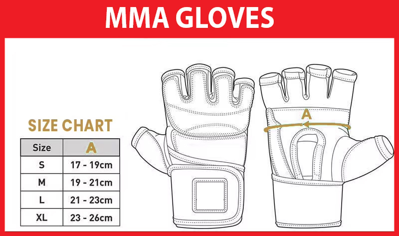 Good Supplier Highland Quality Make Your Own Red White Color MMA Training Gloves - view 18