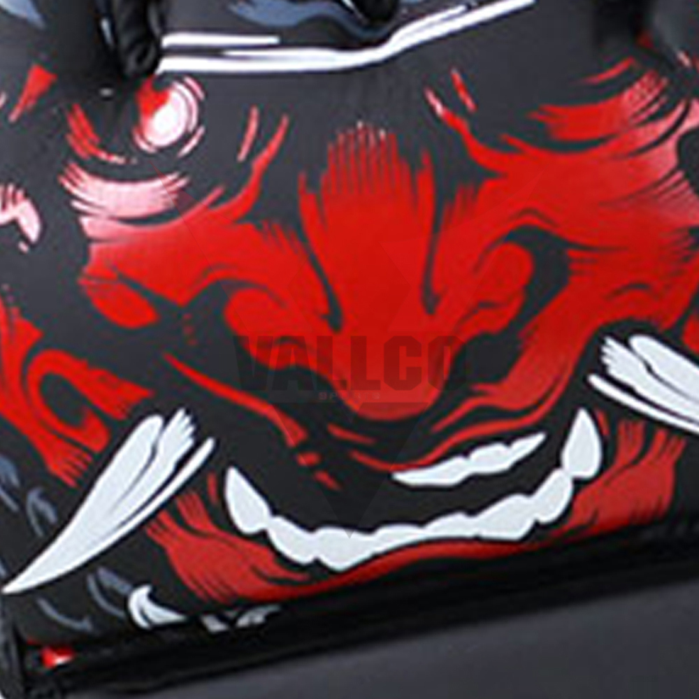 Black And Red Color PU Leather Highland Quality Good Supplier Adult Fighting Training MMA Gloves - view 9