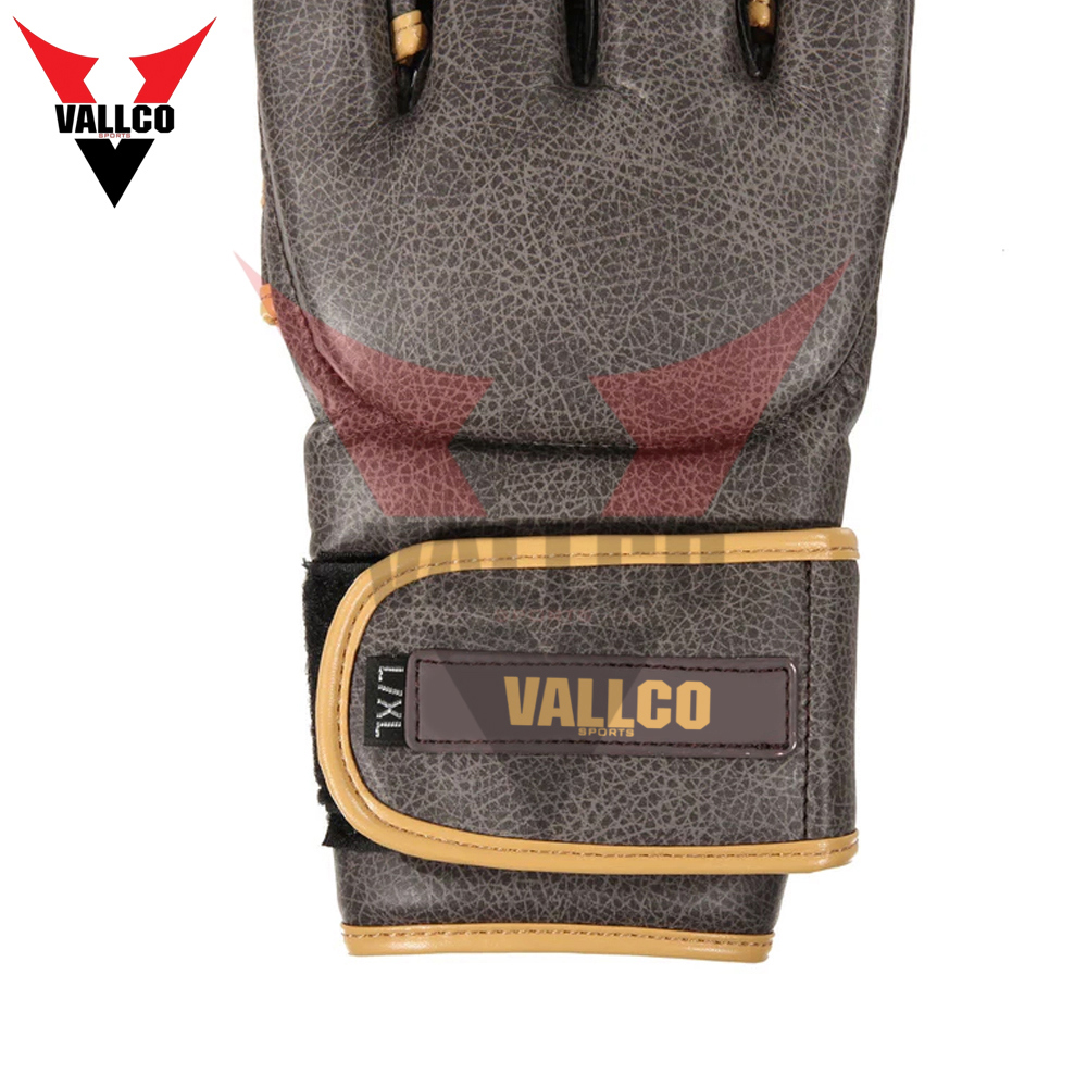 6 OZ Golden Rib Good Quality Latest Design Fighting Training Adult Wear Newest PU Leather MMA Gloves - view 4
