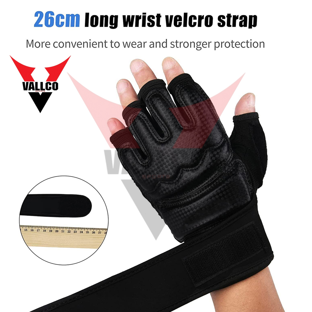  In Different Color Half Finger Punching Bag Fighting Training Black Medium Size MMA Gloves - view 9