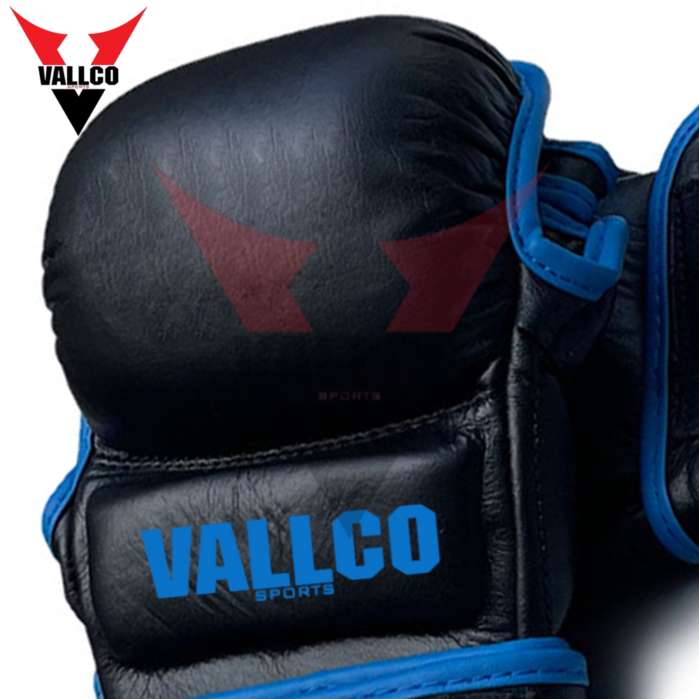 Blue Black Color Newest Style With Reasonable Price Adult Fighting Wear MMA Gloves - view 12