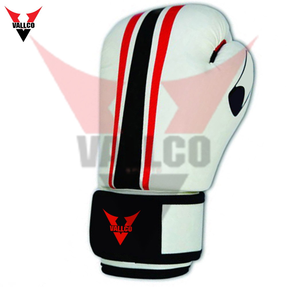 Customized Size Logo Printed Thickened PU Leather Muay Thai Karate Punching Kickboxing Boxing Gloves - view 3